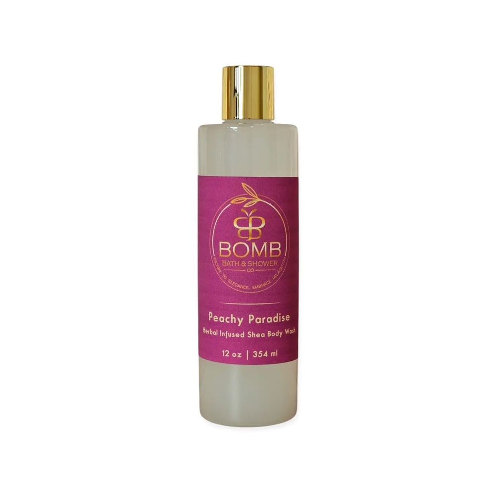 Bomb Bath & Shower Aloe Vera Body Wash- Peachy Paradise